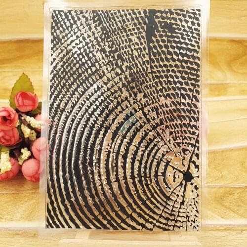 Hot sale Annual rings Transparent Clear Stamps / Silicone Seals Roller Stamp for DIY scrapbooking photo album/Card Making
