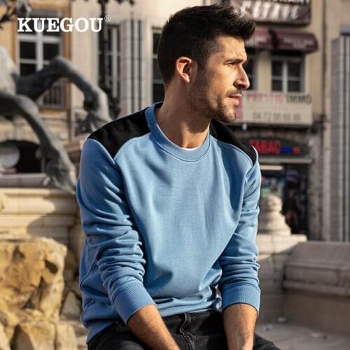 KUEGOU Fashionable Men's Hoodies
