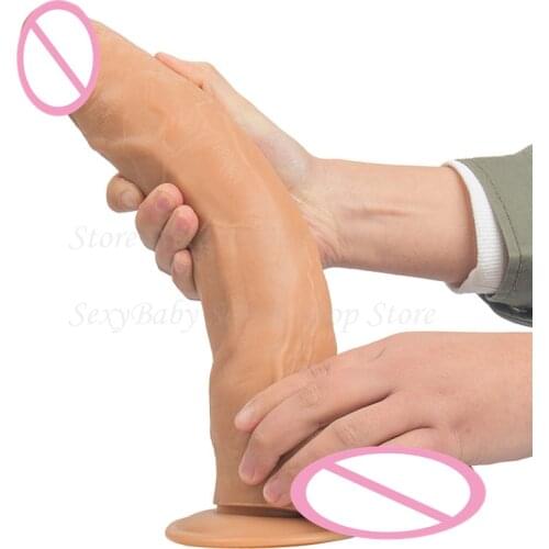 Huge Realistic Thick Dildo with Suction Cup Dong Heavy Artificial Male Penis Dick Anal Dildos Sex Toys For Women Masturbator