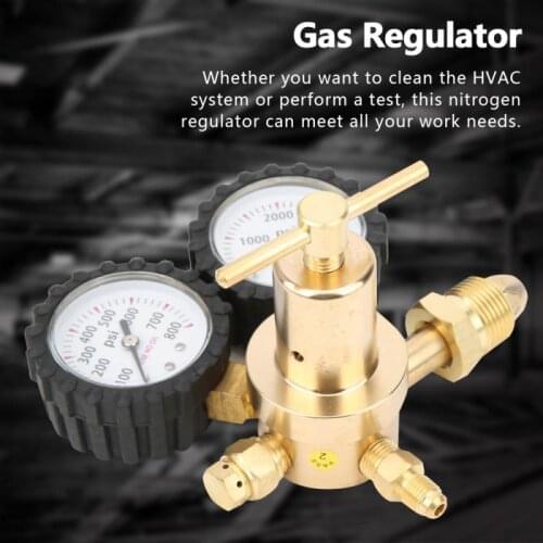 Brass Piston Design Diaphragm Nitrogen Regulator Brazing Welding Of Air Conditioning Refrigeration Systems Fill Shock Absorbers