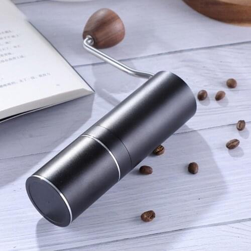 20g Portable Travel Stainless Steel Grinding Core Cylinder Manual Coffee Beans Grinder