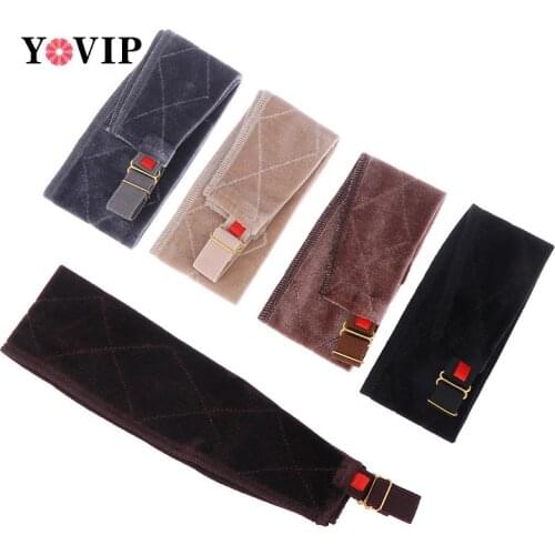 New Arrival Brown/Black/Blonde Hand Made Non-Slip Wig Grip Band With Double Sided Velvet Adjustable Wig Hair Band Headband