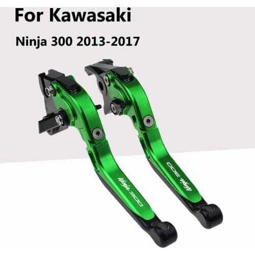 For Kawasaki Ninja 300 2013-2017 CNC Anti-Slide Retrofitting Pad for Brake Clutch Horn Handle Pull Rod