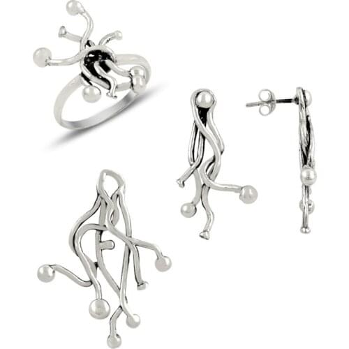 Silverlina Silver Set Without Stone