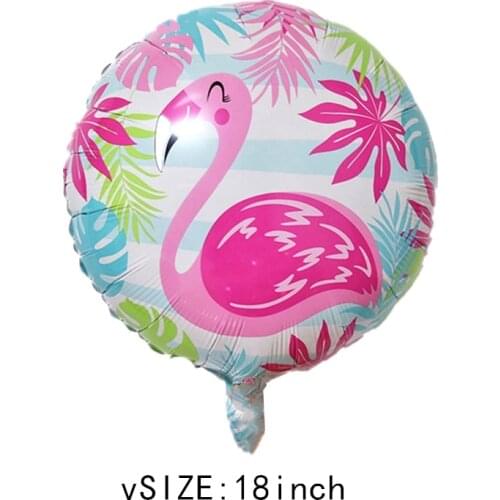 Flamingo Balloon Foil Birthday Wedding Summer Party Childrens Day Happy New Year Decor Helium Inflatable Balls Boy Gift Toy