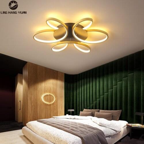 Modern Led Chandelier 110v 220v Surface mount Chandelier Lighting For Foyer Living room Bedroom Dining room Kitchen Lustre Led