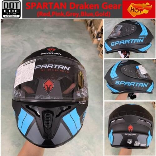 Spartan Motorcycle Full Face Helmet For Men and Women Safety Helmet Motorcycle Racing Helmet Motorbike Flip Up Helmet