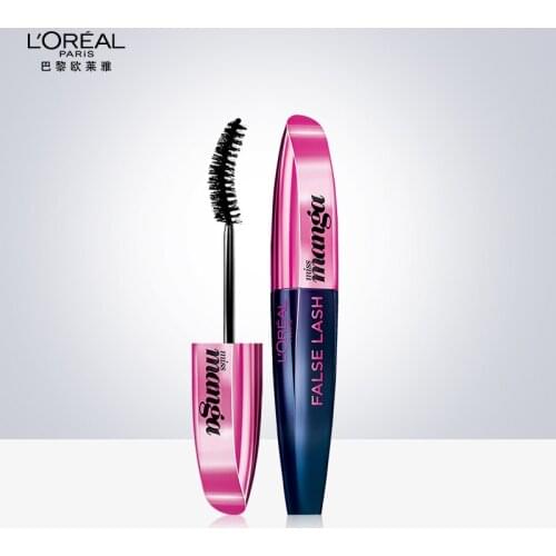 Loreal Makeup Mascara Waterproof Sweatproof Long Curling Thick Lengthened Free Shipping