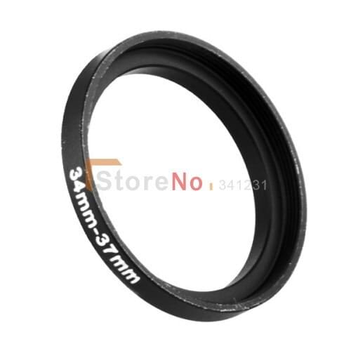 100% New 34mm-37mm Step Up Metal Adapter Ring / 34mm Lens to 37mm Accessory