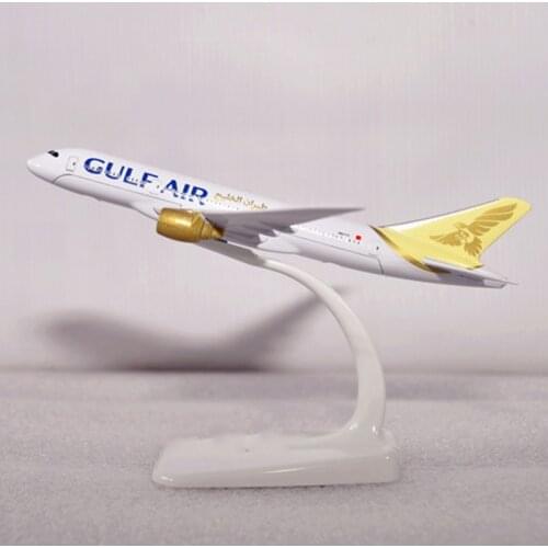 16CM 1/400 Scale 787 B787 airplane Model GULF AIR Airline aircraft Diecast Alloy Metal Plane Kids Toys collect