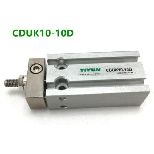 CDUK10-5D/10D/15D/20D/25D/30D/35D/40D/45D YIYUN brand Pneumatic components air tool double Acting, Free Mount Cylinder CUK type