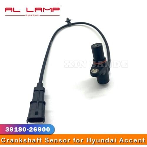 AL LAMP 39180-26900 Crankshaft Position Sensor For 06-11 Hyundai Accent Kia Rio