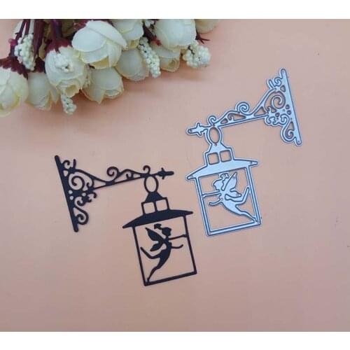 Angel Girl Vintage Lamp light Cutting die knife mold Die cutter 2018 New Arrival Die for Scrapbook Scrapbook Album Dec Diy