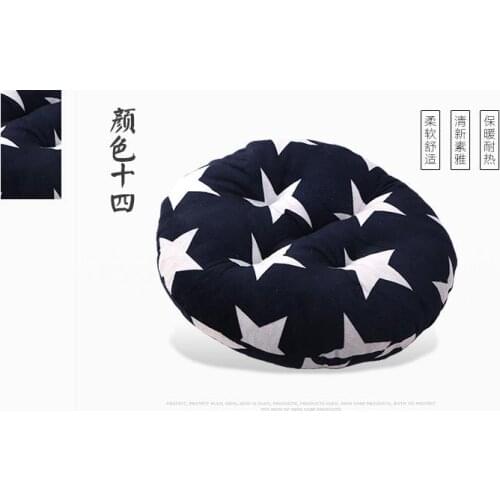 Free shipping sale style Comfortable Thick Home Office Round Seat / Back/ Chair Cushion pillow Bay Window Cushion