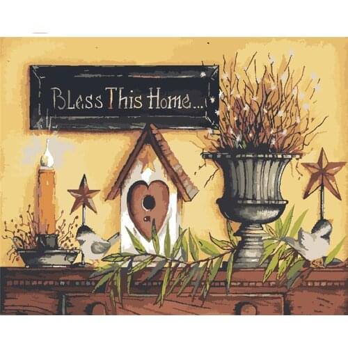 CraftArtGo Painting By Numbers Creative painting On Canvas HandPainted Gift Picture By Number Waterfall Kits Home Decoration