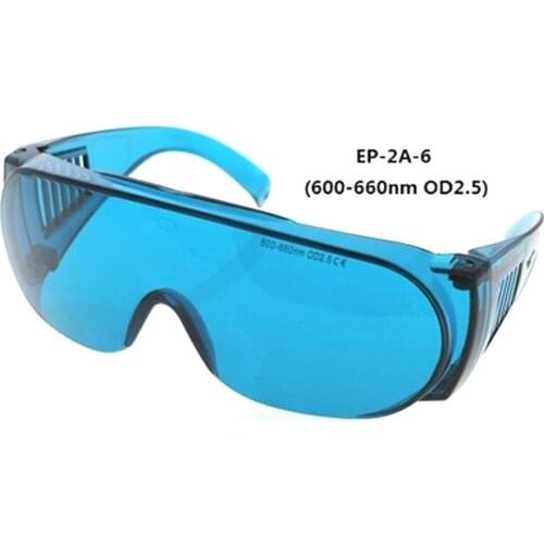 EaglePair 600-660nm OD2.5-3.0+ Anti-red Light EP-2A-6 Wide-Spectrum Continuous Absorption Laser Protective Glasses