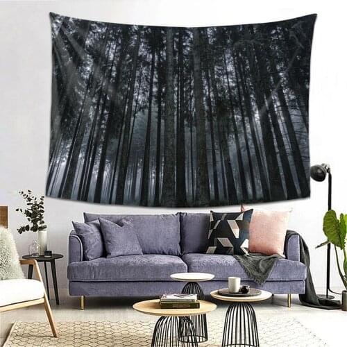 Natural Forest Beautiful Printed Large Wall Tapestry Cheap Hippie Wall Hanging Bohemian Wall Tapestries Mandala Wall Art Decor