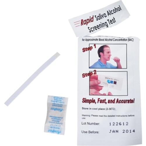 GREENWON Rapid saliva alcohol screening test for safety alert