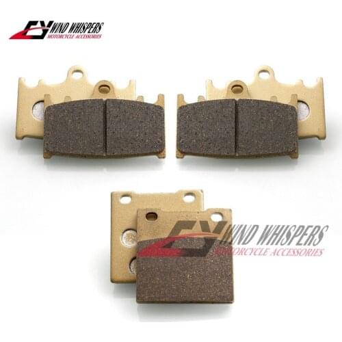 Copper fiber Front Rear Brake Pads For Kawasaki ZZR1100 ZZR 1100 1993-2001 ZXR750 89-95 ZX7R 91-95 ZZR1200 ZX1200C