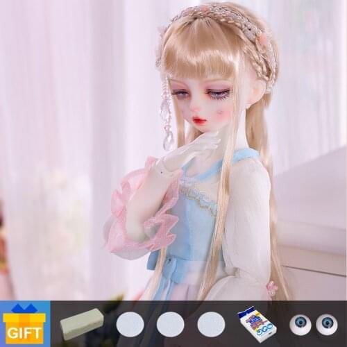 Chinabjd Shuga Fairy Ami 1/4 Doll BJD Resin Body Model Girls new Fullset with face up Toy Gifts joint doll