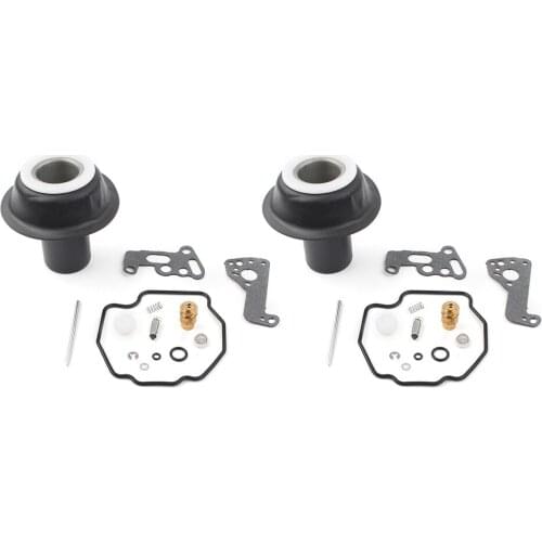 2 Sets Carburetor Repair Kits Rebuild Kit Plunger Diaphragm for Yamaha VIRAGO 535 XV535 XV 535 1990-2001