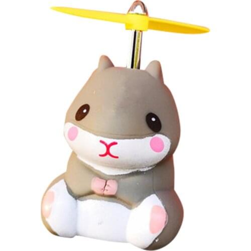 New Bicycle bell cute little animal handlebar bell light child adult speaker outdoor fun And Loud Sound