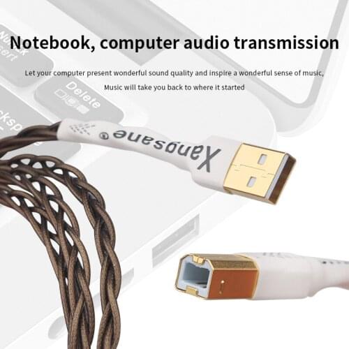 Odin - OCC USB Digital Cable With USB A To B Gold Plated Plug