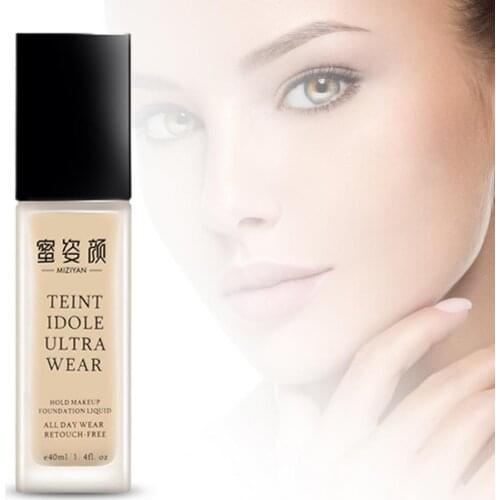 40ml Waterproof Concealer Foundation Base Cream Cosmetic Professional Foundation Base Cream Concealer Makeup Tools