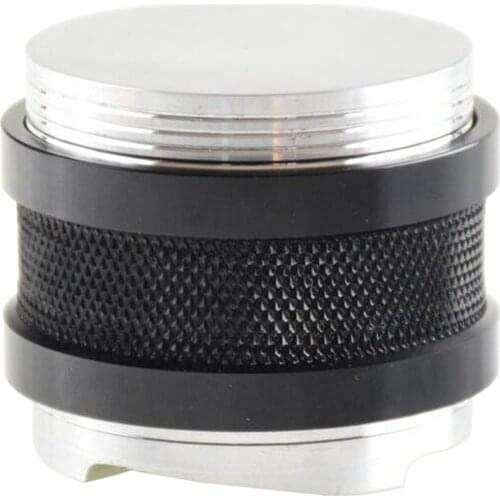 Coffee Distributor Leveler Tool 58mm Powder Press Hammer Height Adjustable Tamper Grip Handle Dual Head for 58mm Portafilters