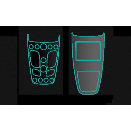 Car-Styling New Car Interior Trim Dashboard Clear Paint Protective Film Stickers for AstonMartin Venquish