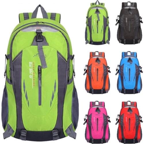 40L Outdoor Bags Sports Travel Mountaineering Backpack Camping Hiking Trekking Rucksack Travel Waterproof Bike Shoulder Bags