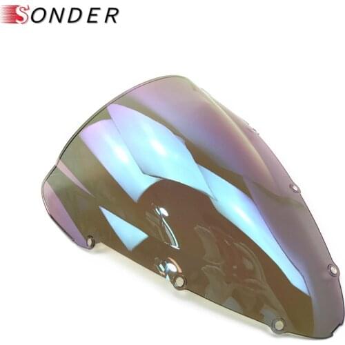 Windshield Windscreen For Honda CBR600F CBR600 CBR 600 F F4i 2001 - 2007 2006 2005 2004 2003 2002 Motorcycle Double Bubble Parts
