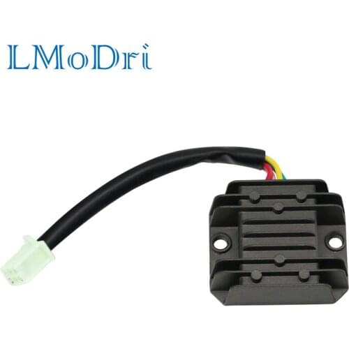 LMoDri 4 Wires 4 Pins Regulator Rectifier For 150-250CC Motorcycle Scooter Moped ATV Accessories