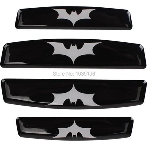 4 x Car Styling Bat Door Edge Guard Protector Strips Anti-collision Anti-scratch Trim Door Edge Guard Stickers