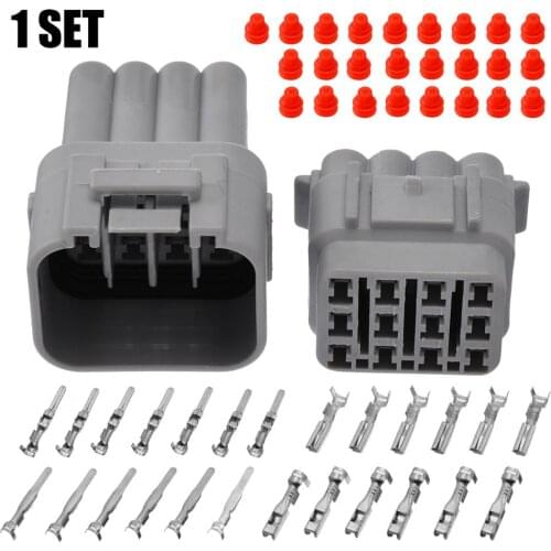 1 Set 12 Pin Way Car Sealed Vehicle Waterproof Electrical Wire Auto Connector Plug Car Part Automotive Connectors