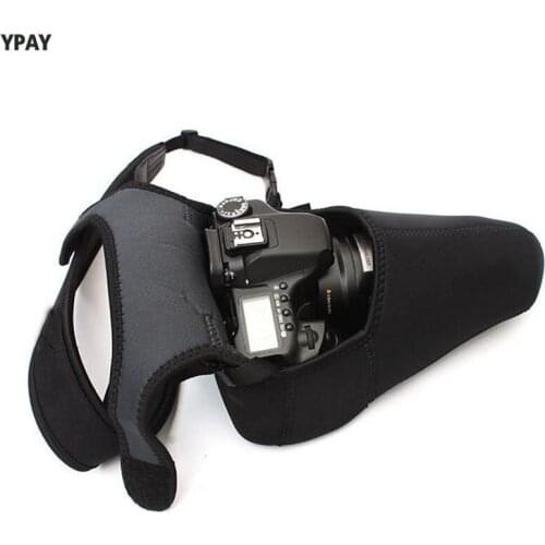 1PCS Portable Soft Camera Bag triangle Shoulder Bag Protective Storage Bag For DSLR Camera Liner Case Travel Bag