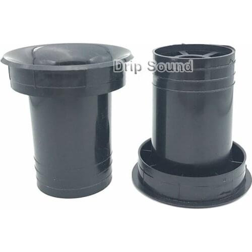 1pcs Speaker Port Tube Bass Subwoofer Audio Reflex Tube Loudspeaker Box Vent 67x81mm