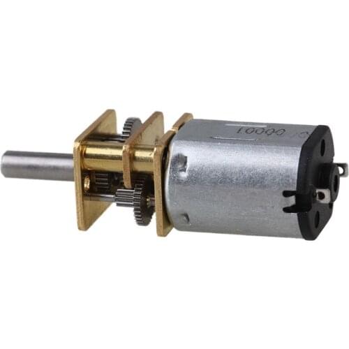 12mm Silver GA12-N20 15RPM Miniature Metal Electric 3V DC Gear Motor Gearwheel with 10mm Output Shaft