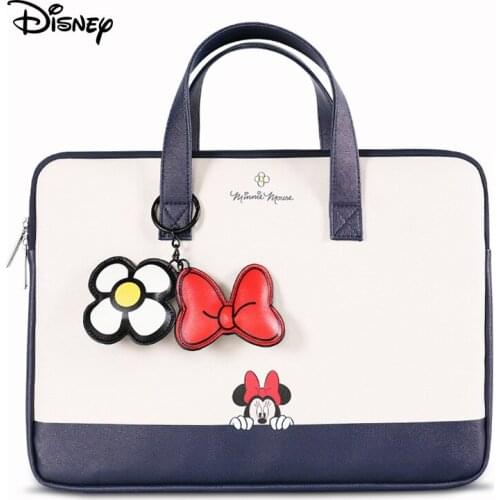 Disney Mickey Minnie Laptop Bag Case for Macbook Air Pro 13 14 15.6 Laptop Sleeve Waterproof Bag For Dell Lenovo handbag gifts