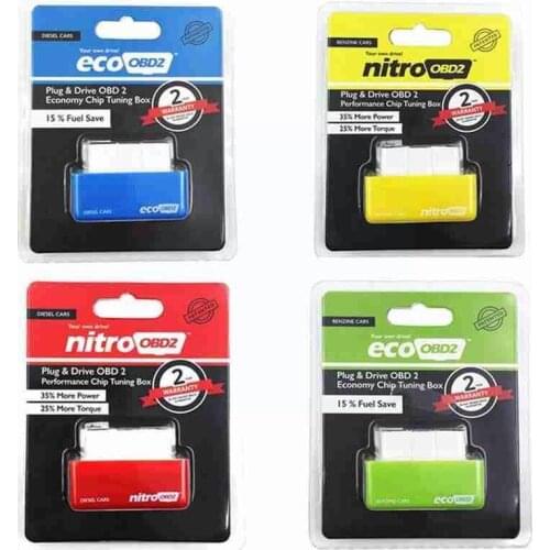 Eco OBD OBD2 Chip Tuning Box Interface Universal Benzine Chip Fuel Economy Tuning Gas Car Box Saving Device For Petrol Save M3T6