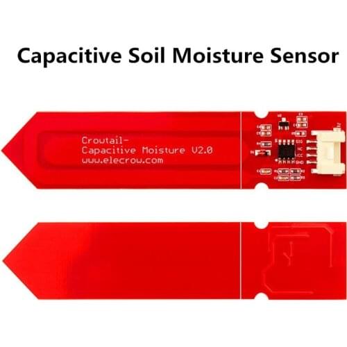 Elecrow 5pcs/lot Capacitive Soil Moisture Sensor for Arduino Humidity Measuring Soil Sensors for DIY Smart Watering Plant Kit