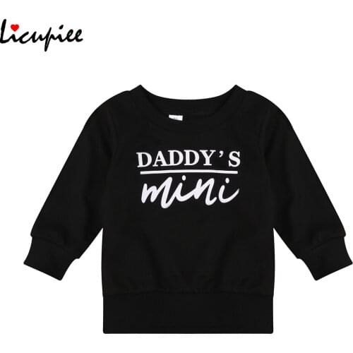 Baby Boy Round Color T-shirt, Long Sleeve Solid Color Top, Casual Loose Letter Printing Blouse 0-3 Years