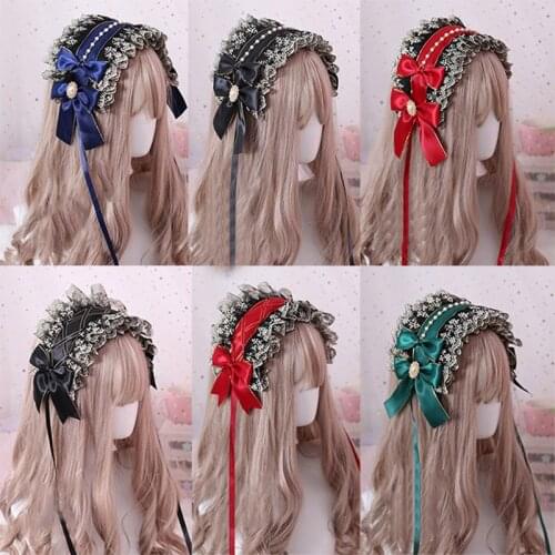 Lolita Gothic dark Lolita hair band gothich headdress