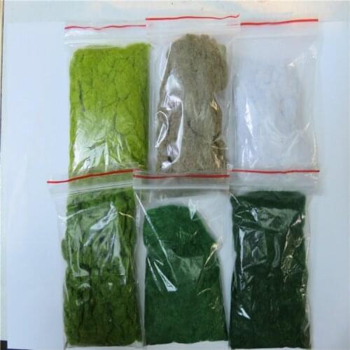 Artificial Tree Powder Sand Table Model Decor Micro Landscape Decoration Home Garden DIY Accessories Building Model Material