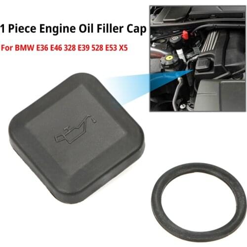1pc Genuine Engine Fuel Cover Oil Filler Cap Tank Covers Car Replacement Exterior Accessories for BMW E36 E46 328 E39 528 E53 X5