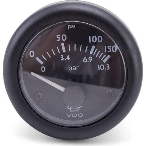 VDO Oil Pressure Meter Diesel Engine Oil Pressure Gauge 12V24V Optional