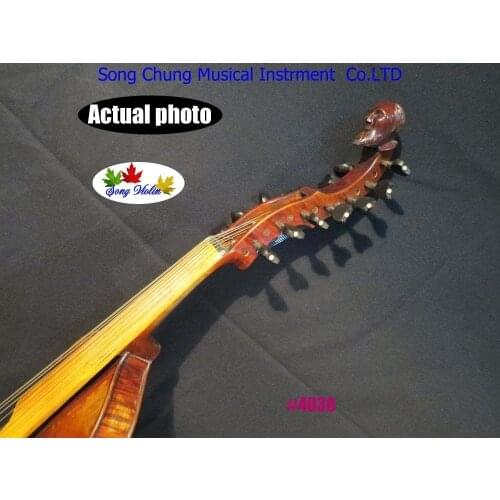 Baroque Master SONG 7*7 strings 14" Viola d'Amore,loud resonant sound #4030