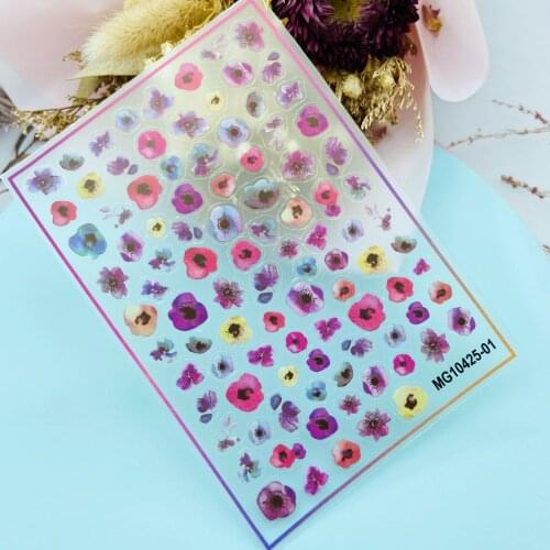 New Craft Nail Art Sticker 3D Transparent Nail Art Sticker Nail Art Nail Art Sticker Decorative Nail Art