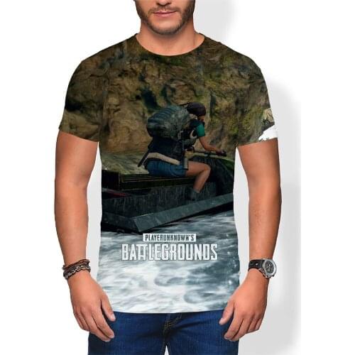 PUBG Garment Clothing Mens clothing T-shirt Casual Women Tshirt Print Girl Kids T shirt Tops Harajuku Boy Sweatshirts Tee Anime