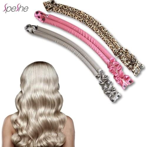 Ondas Sin Calor Lazy Silk Curling Ribbon Silk Curling Ribbon Heatless Hair Curler Headband Make Hair Curl No Heat
